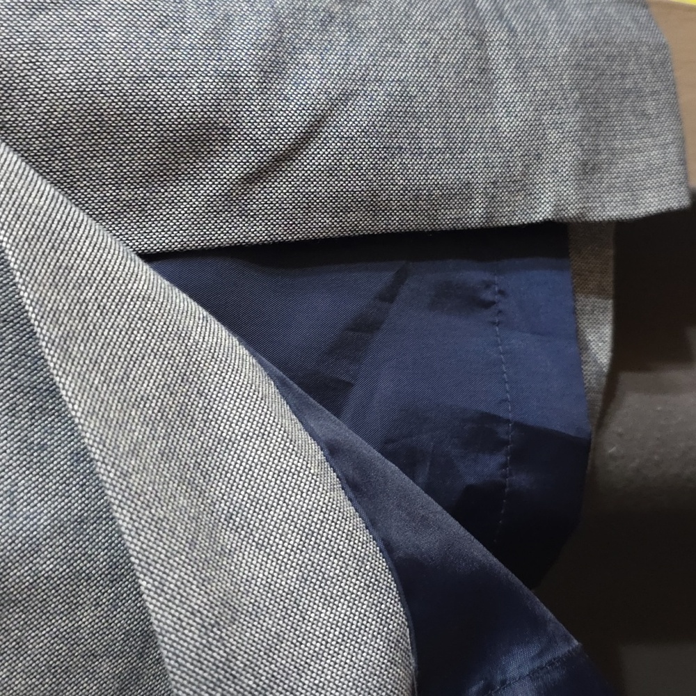 Le Suit Petite Women's Blazer/Skirt Suit Navy?‎ Classic Career Sz 10P GUC *READ* - Picture 9 of 15